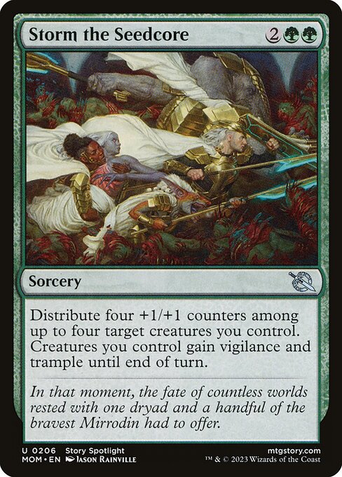 MTG Storm the Seedcore MOM 206 Regular Nonfoil