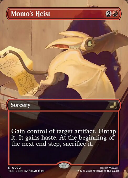 MTG Momo's Heist [TLE 072] Nonfoil