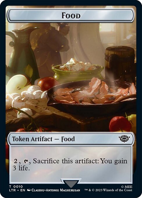 MTG Food Token LTR 010 Token Foil
