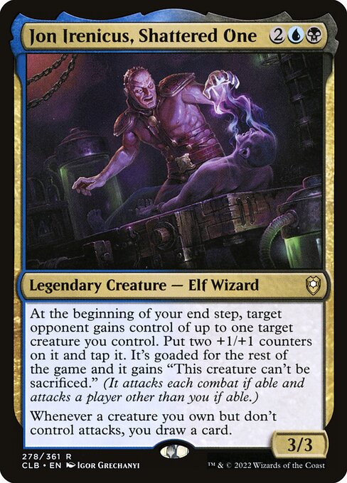 MTG Jon Irenicus, Shattered One CLB 278 Regular Nonfoil