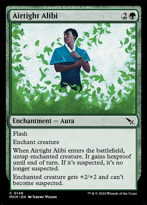 MTG Airtight Alibi MKM 149 Regular Foil