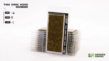Tiny Tufts Dark Moss