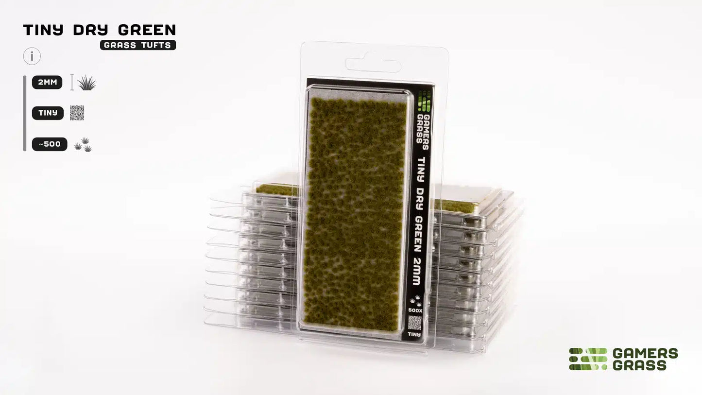 Tiny Tufts Dry Green