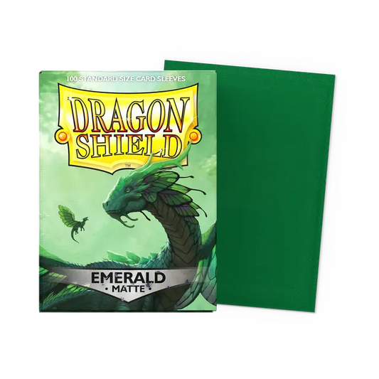 Dragon Shield: Sleeves – Matte – Emerald 100