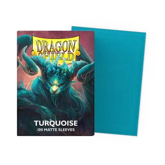 Dragon Shield: Sleeves – Matte Dual – Turquoise 100