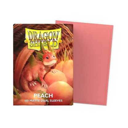 Dragon Shield: Sleeves – Matte Dual – Peach (Piip) 100