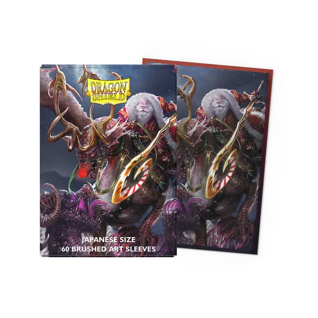 Dragon Shield: Sleeves – Japanese Size Sleeves – Brushed Art – Christmas 2022 60