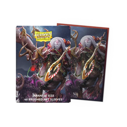 Dragon Shield: Sleeves – Japanese Size Sleeves – Brushed Art – Christmas 2022 60