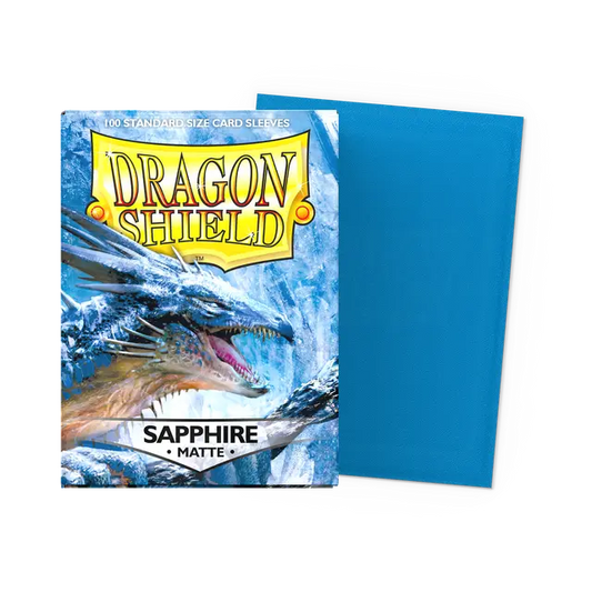 Dragon Shield: Sleeves – Matte – Sapphire 100