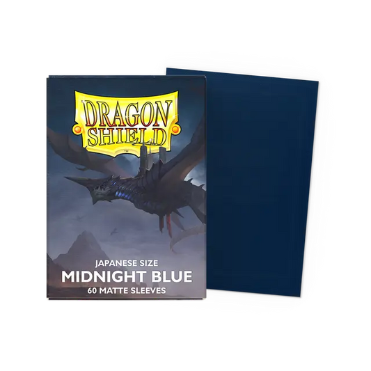 Dragon Shield: Sleeves – Japanese Size Sleeves – Matte Midnight Blue 60