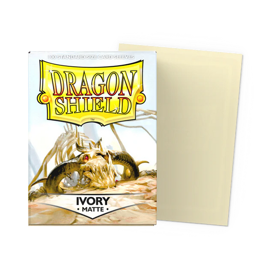 Dragon Shield: Sleeves – Matte – Ivory 100