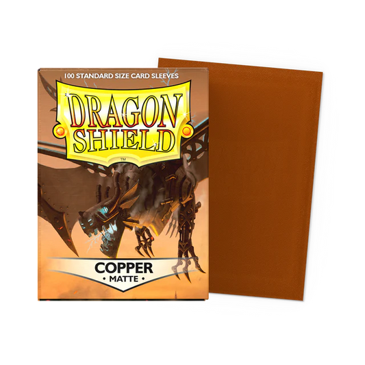 Dragon Shield: Sleeves – Matte – Copper 100