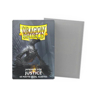 Dragon Shield: Sleeves – Japanese Size Sleeves – Matte Dual Justice 60