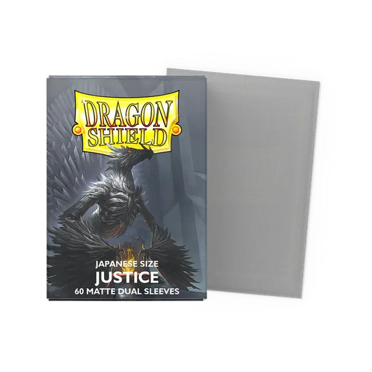 Dragon Shield: Sleeves – Japanese Size Sleeves – Matte Dual Justice 60