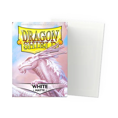 Dragon Shield: Sleeves – Matte – White 100