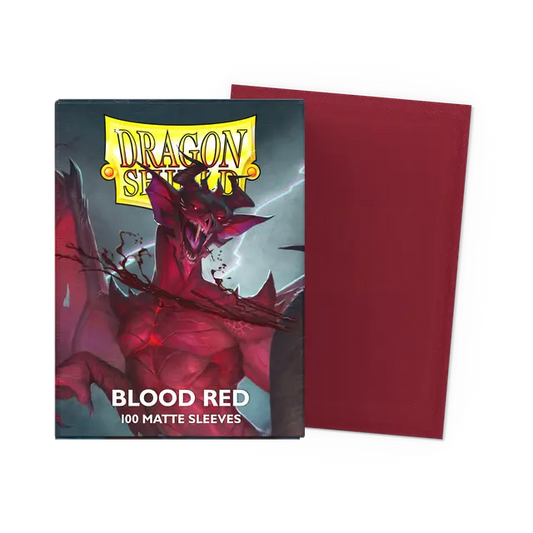 Dragon Shield: Sleeves – Matte – Blood Red 100