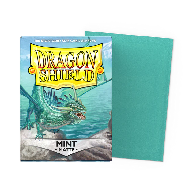 Dragon Shield: Sleeves – Matte – Mint 100