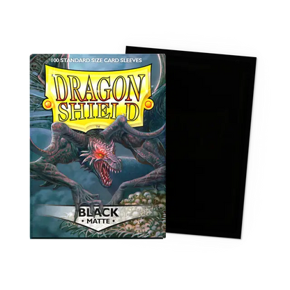 Dragon Shield: Sleeves – Matte – Black 100