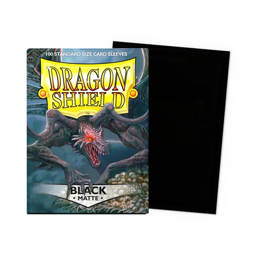 Dragon Shield: Sleeves – Matte – Black 100