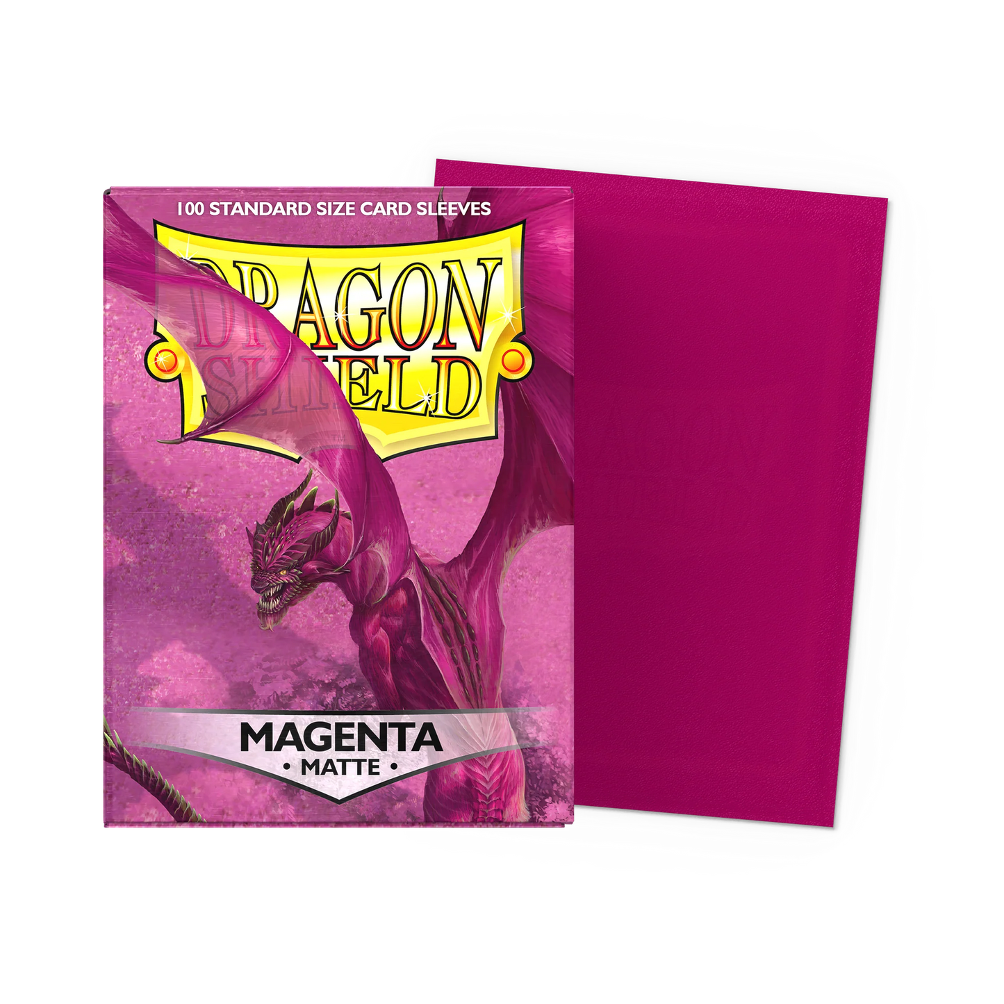 Dragon Shield: Sleeves – Matte – Magenta 100