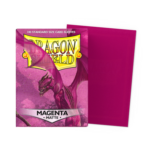 Dragon Shield: Sleeves – Matte – Magenta 100