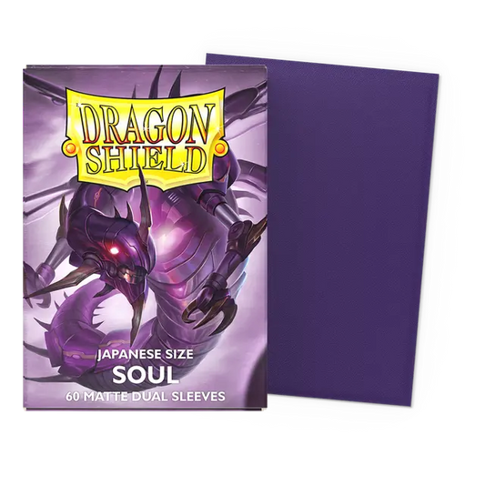 Dragon Shield: Sleeves – Japanese Size Sleeves – Matte Dual Soul 60