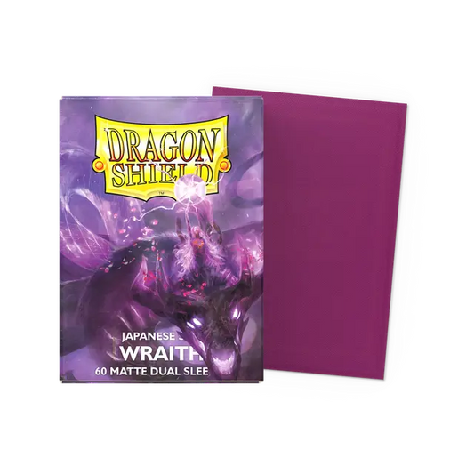 Dragon Shield: Sleeves – Japanese Size Sleeves – Matte Dual Wraith 60