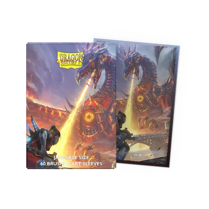 Dragon Shield: Sleeves – Japanese Size Sleeves – Brushed Art – Bolt Reaper 60