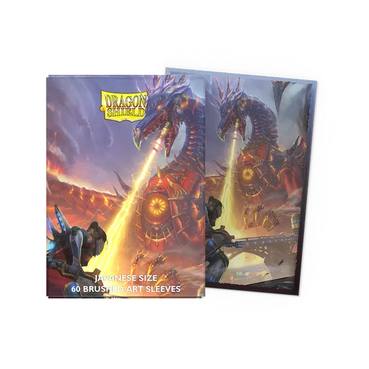 Dragon Shield: Sleeves – Japanese Size Sleeves – Brushed Art – Bolt Reaper 60