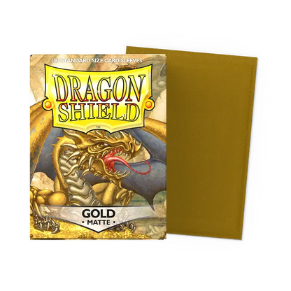 Dragon Shield: Sleeves – Matte – Gold 100
