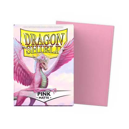 Dragon Shield: Sleeves – Matte – Pink 100