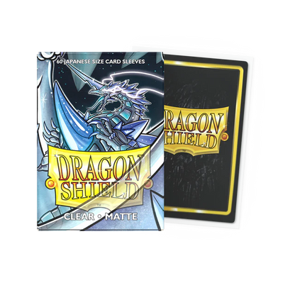 Clear matte TCG sleeves for Magic Pokémon and Lorcana