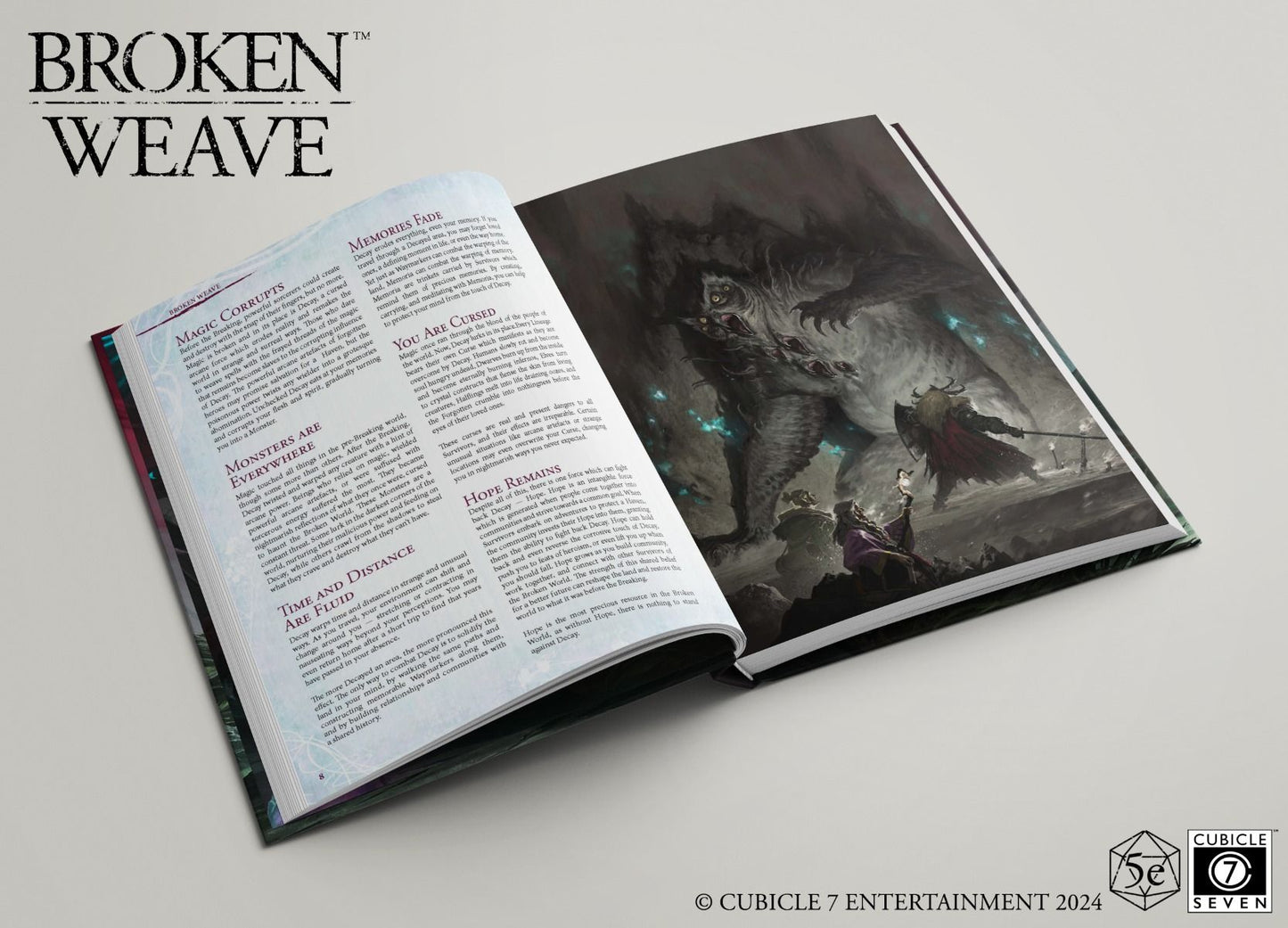 Broken Weave Core Rulebook (5e) - Hardcover & Digital
