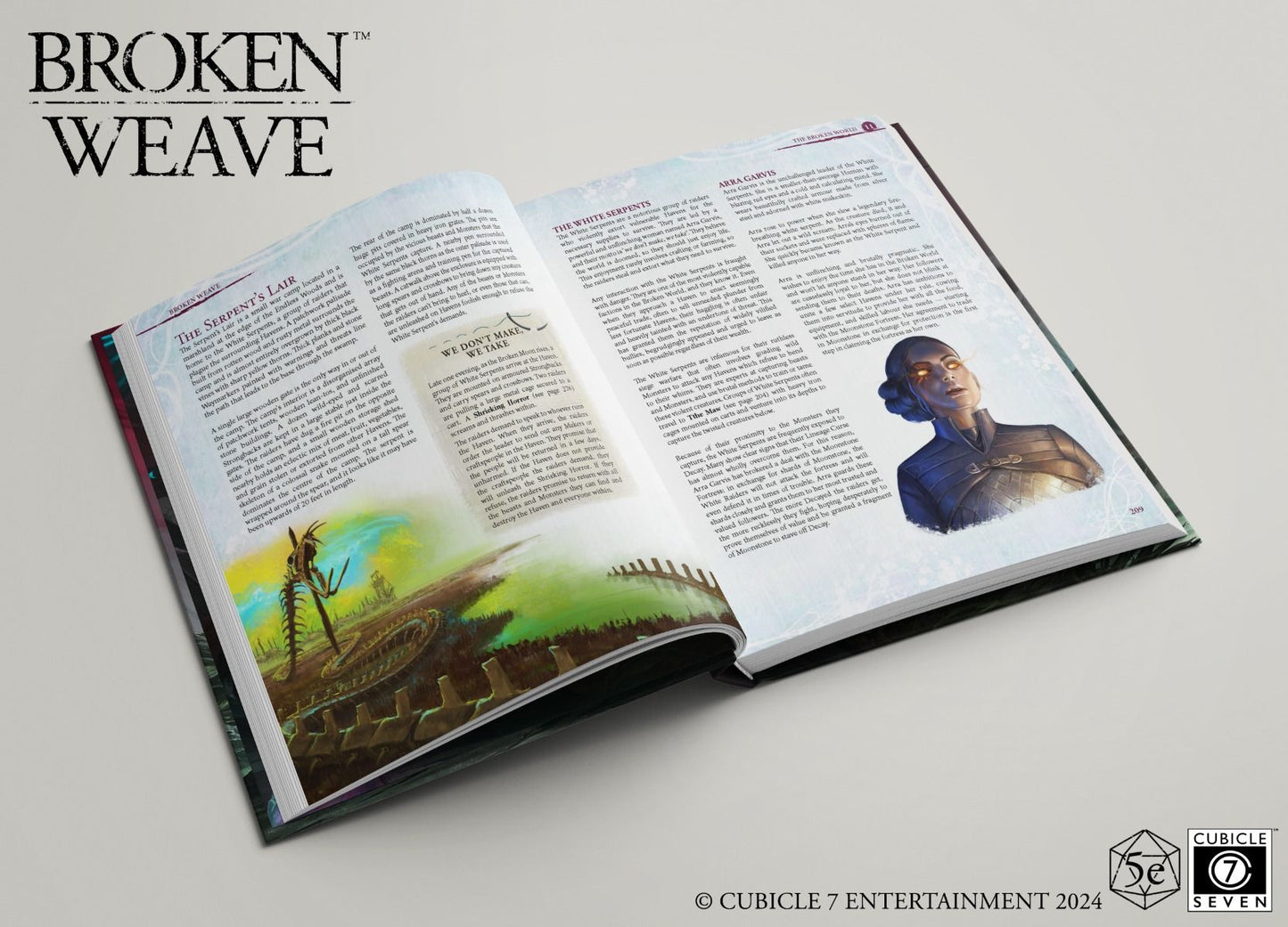Broken Weave Core Rulebook (5e) - Hardcover & Digital