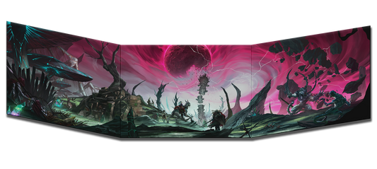 Broken Weave Gamesmaster Screen & The Titan’s March Adventure Book - Hardcover & Digital
