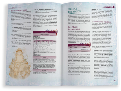 Broken Weave Gamesmaster Screen & The Titan’s March Adventure Book - Hardcover & Digital