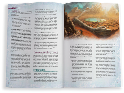Broken Weave Gamesmaster Screen & The Titan’s March Adventure Book - Hardcover & Digital