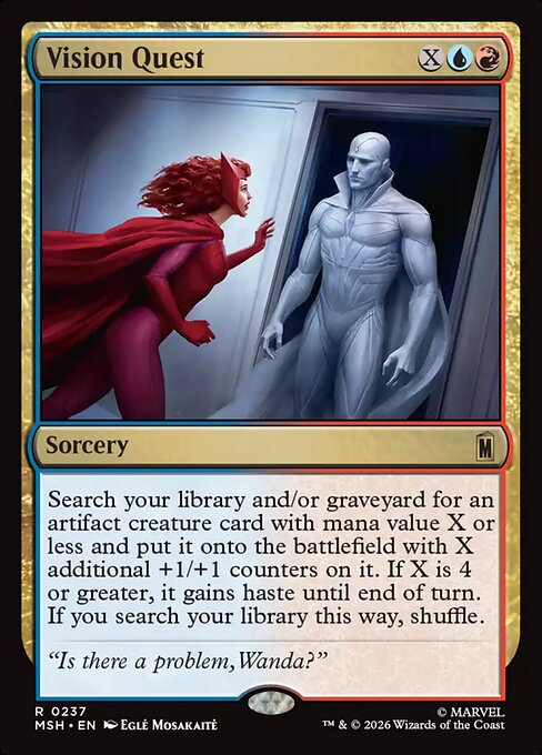 MTG Vision Quest MSH 237 Regular Foil