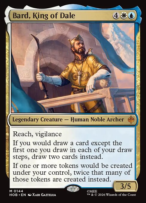 MTG Bard, King of Dale HOB 144 Regular Nonfoil