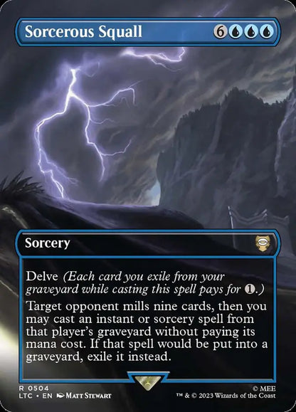 MTG Sorcerous Squall [LTC 504]