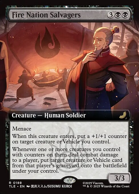 MTG Fire Nation Salvagers [TLE 188] Nonfoil