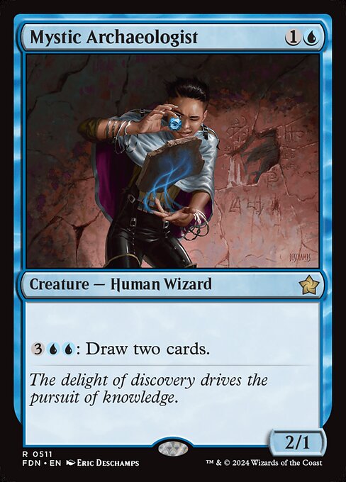 MTG Mystic Archaeologist FDN 511 Beginner Box Nonfoil