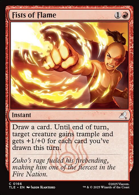 MTG Fists of Flame [TLE 166] Foil
