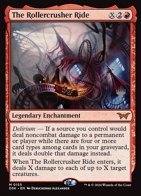 MTG The Rollercrusher Ride PDSK 155p Promo Pack Nonfoil