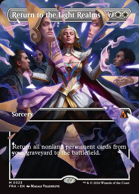 MTG Return to the Light Realms FRA 323 Shattered Mirror Nonfoil front