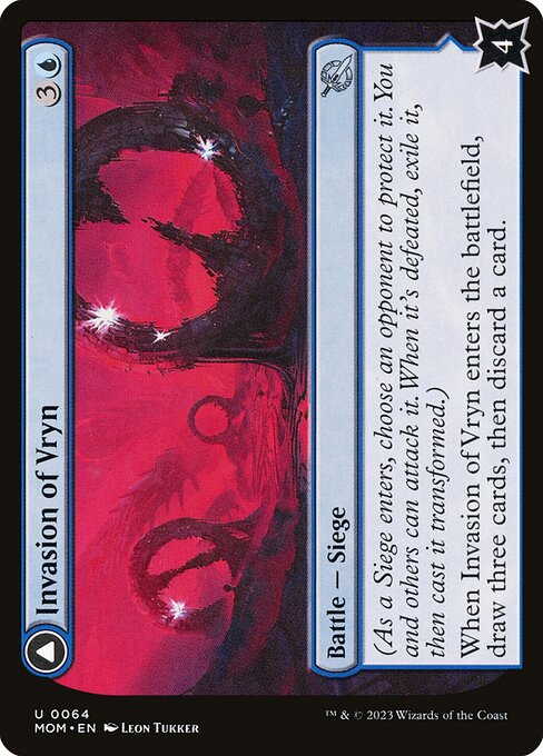 MTG Invasion of Vryn // Overloaded Mage-Ring MOM 064 Regular Nonfoil