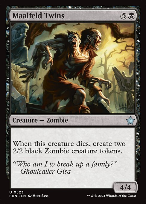 MTG Maalfeld Twins FDN 523 Beginner Box Nonfoil