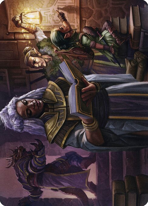 MTG You Find the Villains' Lair AAFR 040 Art Card