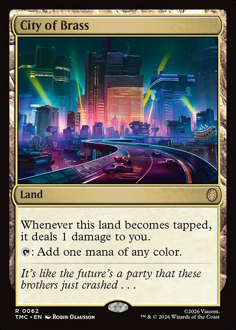 MTG City of Brass TMC 062 Regular Nonfoil