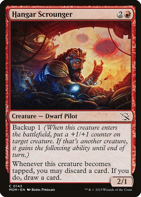 MTG Hangar Scrounger MOM 142 Regular Nonfoil